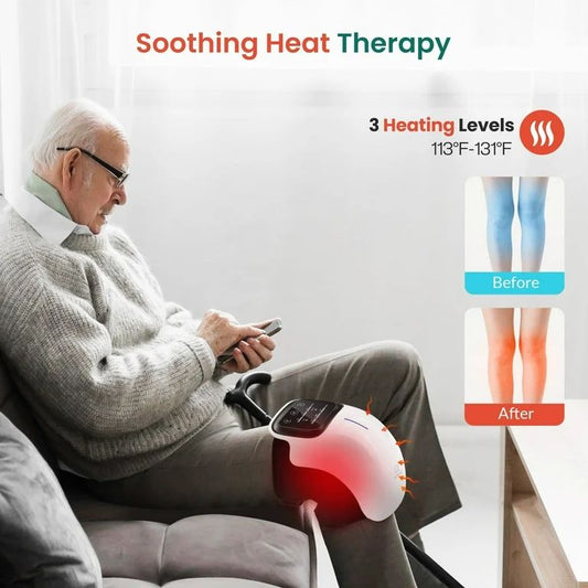 SpiritHealPro™ – Heated Knee Therapy & Red - Light Pain Relief Massager - SPIRIT HEAL PRO