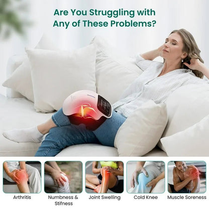 SpiritHealPro™ – Heated Knee Therapy & Red - Light Pain Relief Massager - SPIRIT HEAL PRO